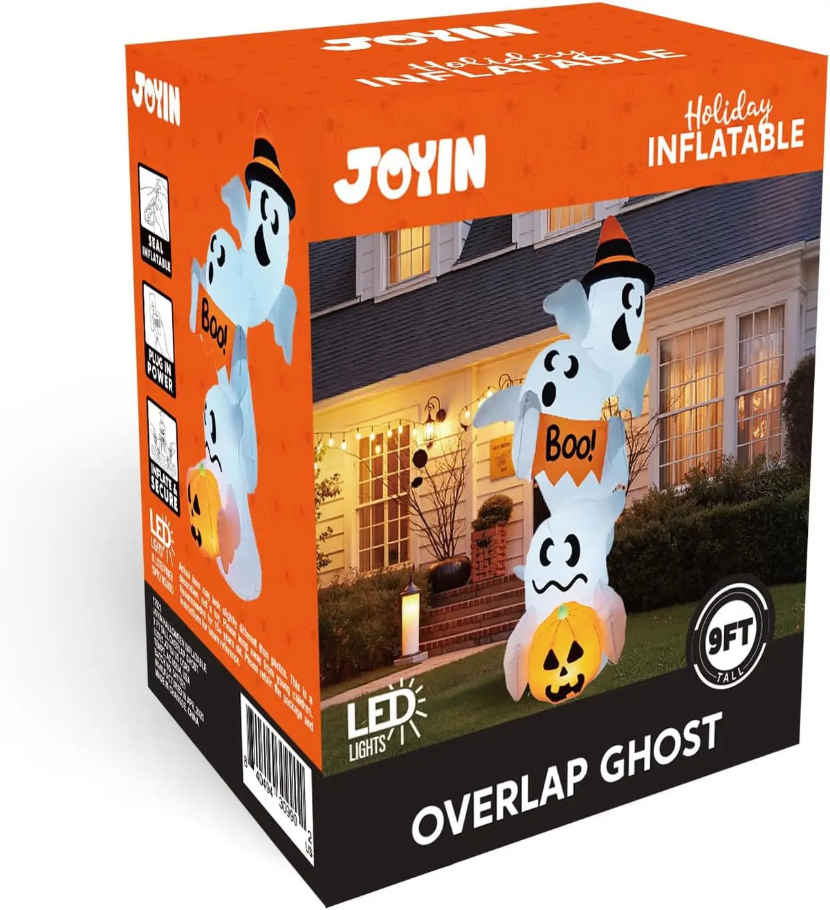 9 FT Ghost Outdoor Halloween Inflatable Decoration - product image 8