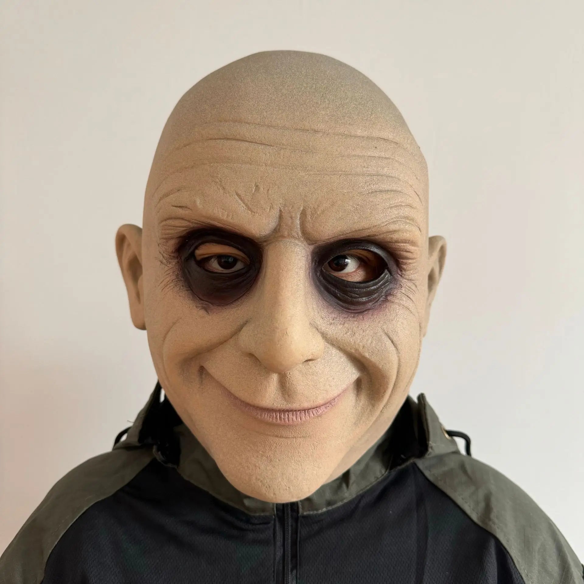Cosplay Masks Latex Wednesday Uncle Fester Full Head Halloween CostumeParty