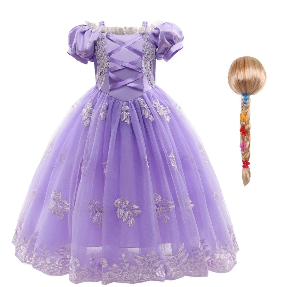 Girls Fairytale Princess Halloween Costume Dress