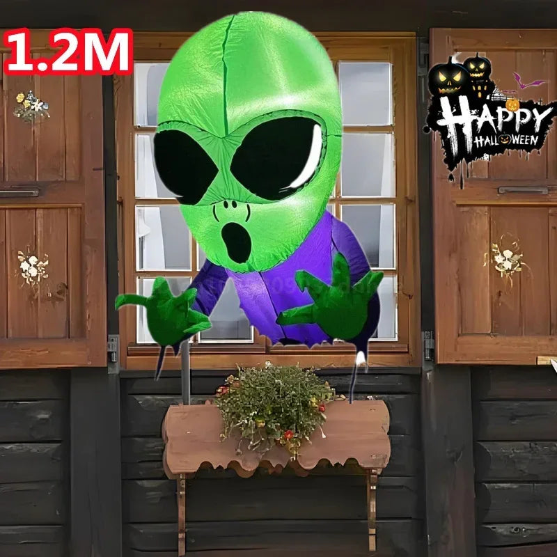 Halloween Inflatable Arch Toys Model Built-in LED Light Pumpkin Prop Outdoor Indoor Home Garden Party Terror - product image 11