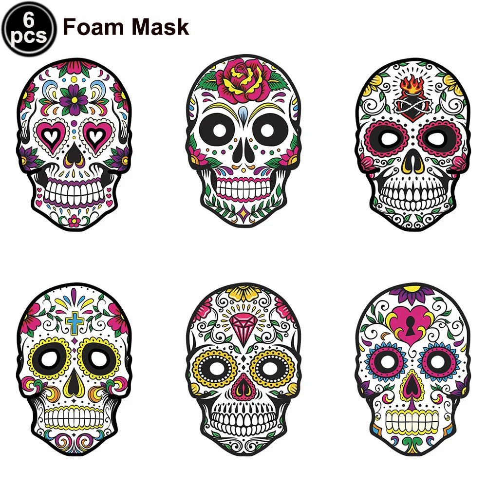Day of the Dead Skull Party Tableware Set - product image 22