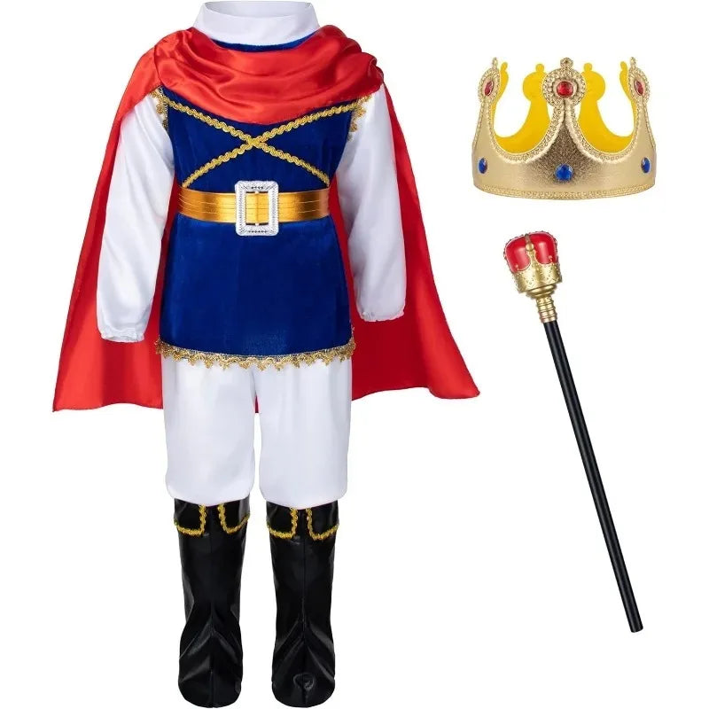 Prince Charming Costume for Boys | Royal Fairy-Tale Dress-Up