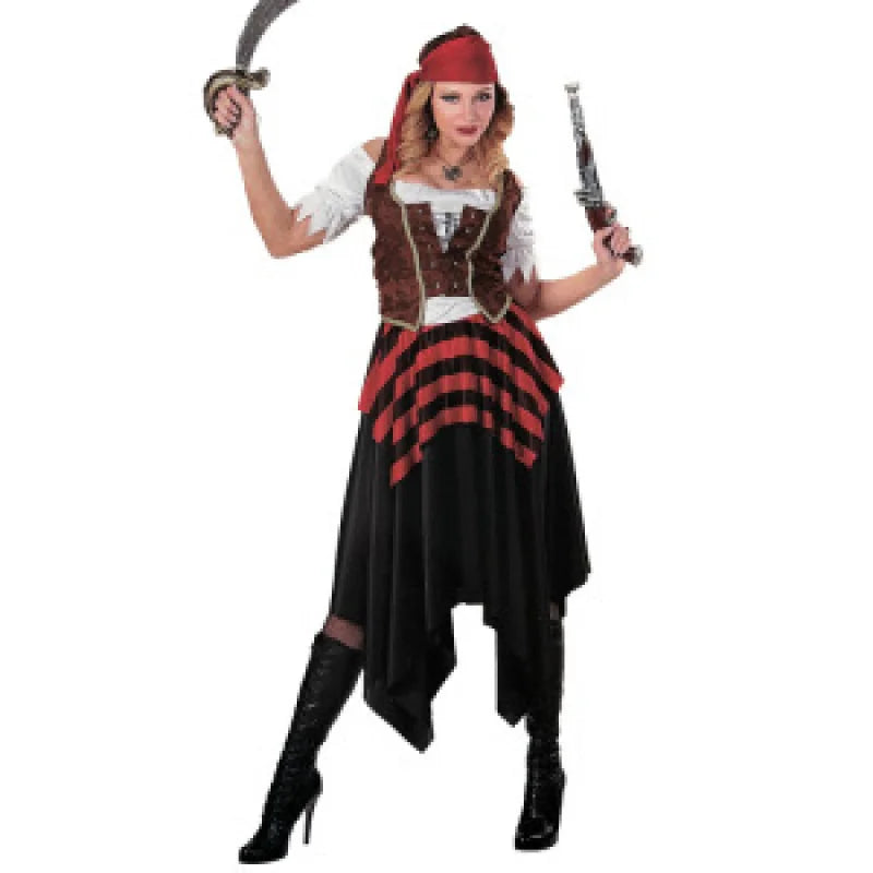 Pirate Costumes for Women Men Adult Halloween Male Captain Jack Sparrow Costume Pirates of the Caribbean - product image 3