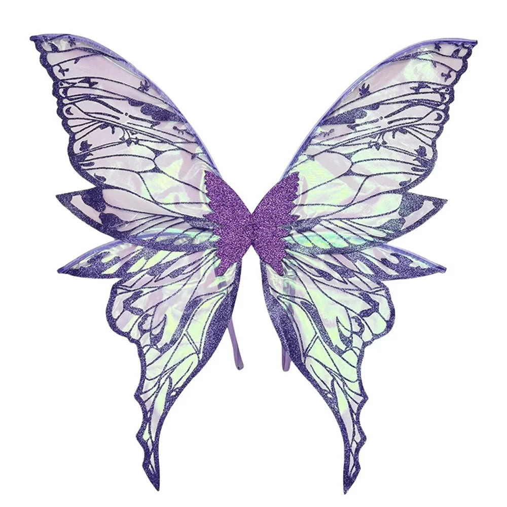 1PC Adults Fairy Wings Girls Sparkling Angel Wings Butterfly Costume Wings Costume