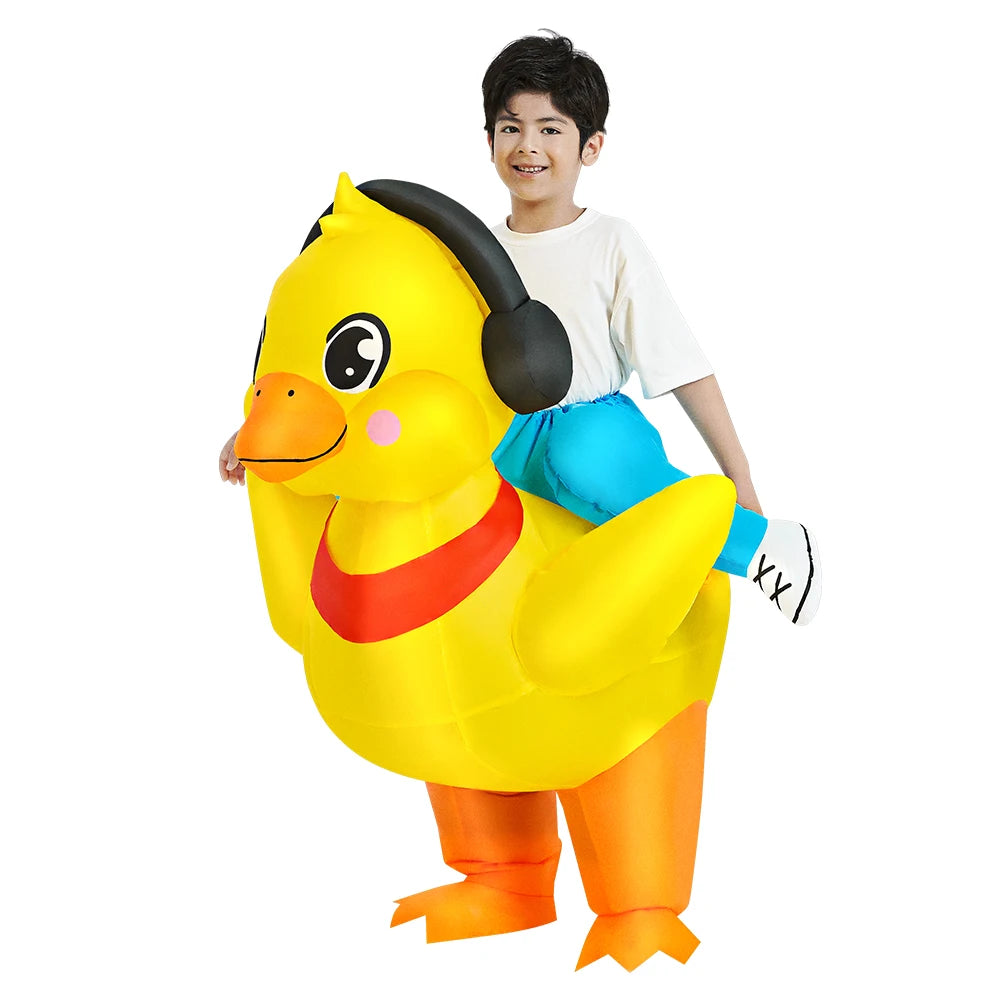Kids Child Dinosaur Unicorn Inflatable Costume Cute Funny Clothing For Boys Girls Halloween Christmas - product image 8