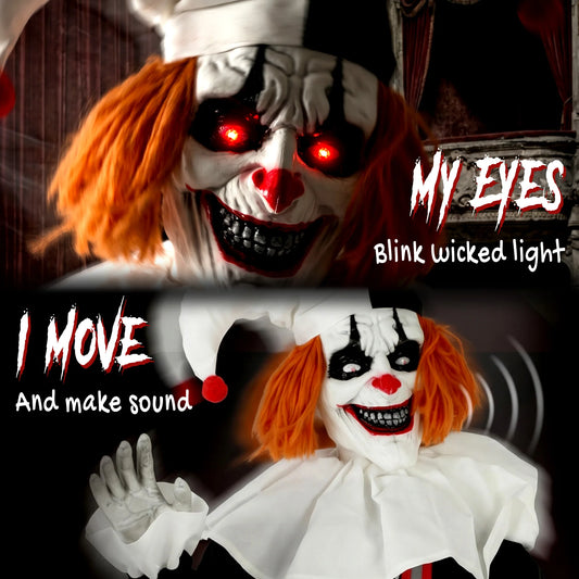 Clown Halloween Animatronic