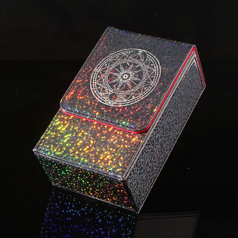 Pearlescent PU Leather Tarot Card Storage Box