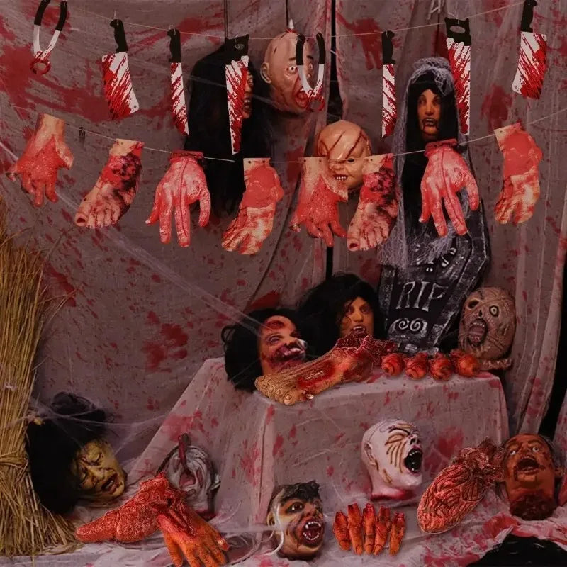 Halloween Simulation Fake Human Limbs Ornaments Horror Props for Haunted - product image 2