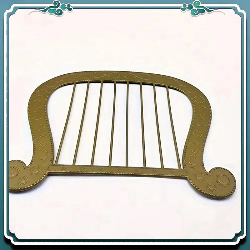 Simulation Harp Plastic Model Harp Halloween Costume Angel Theme Dress Up - product image 2