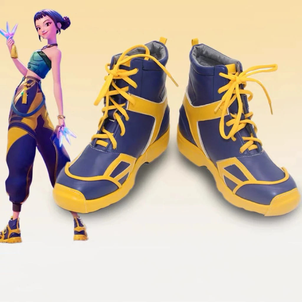 Children Cosplay Performance Costume Shoes K-POP Rumi Group Concert Halloween Mira Zoey Boots Shoes - product image 10