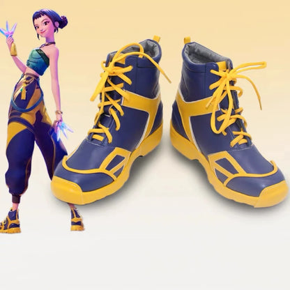 Children Cosplay Performance Costume Shoes K-POP Rumi Group Concert Halloween Mira Zoey Boots Shoes - product image 10