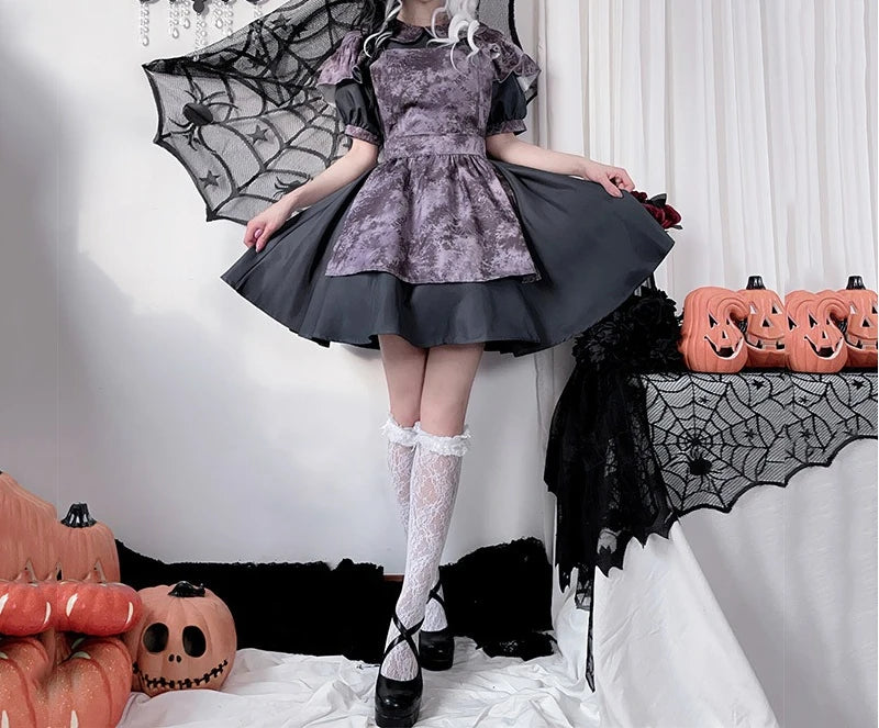 2025 Halloween Costume Witch Dress Casual Fashion Versatile Dress for Women's - Discount Halloween City