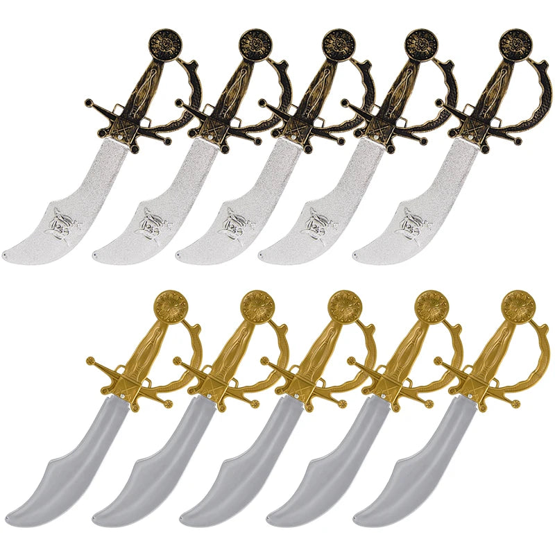 Plastic Pirate Dagger Halloween Costume Prop