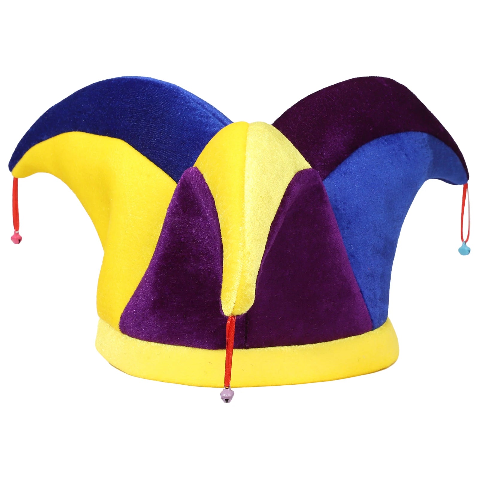 Halloween Costume Clown Hat Unisex Clown Hat Cap with Bells Costume Accessories Adult - View 7