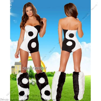 Halloween Party Frog Penguin Panda Cat Fox Monster Dinosaur Pirate Cosplay Costume Jumpsuit Woman Man Party Role Play Bunny Girl