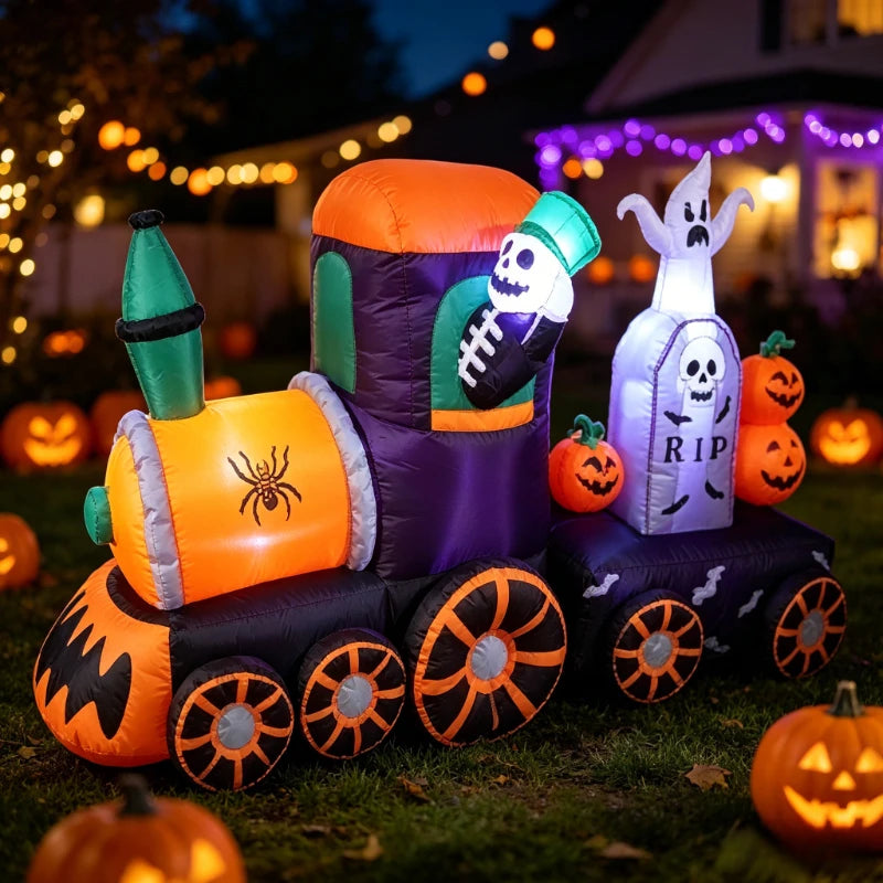 8 Ft Skeleton Halloween Inflatable - product image 5