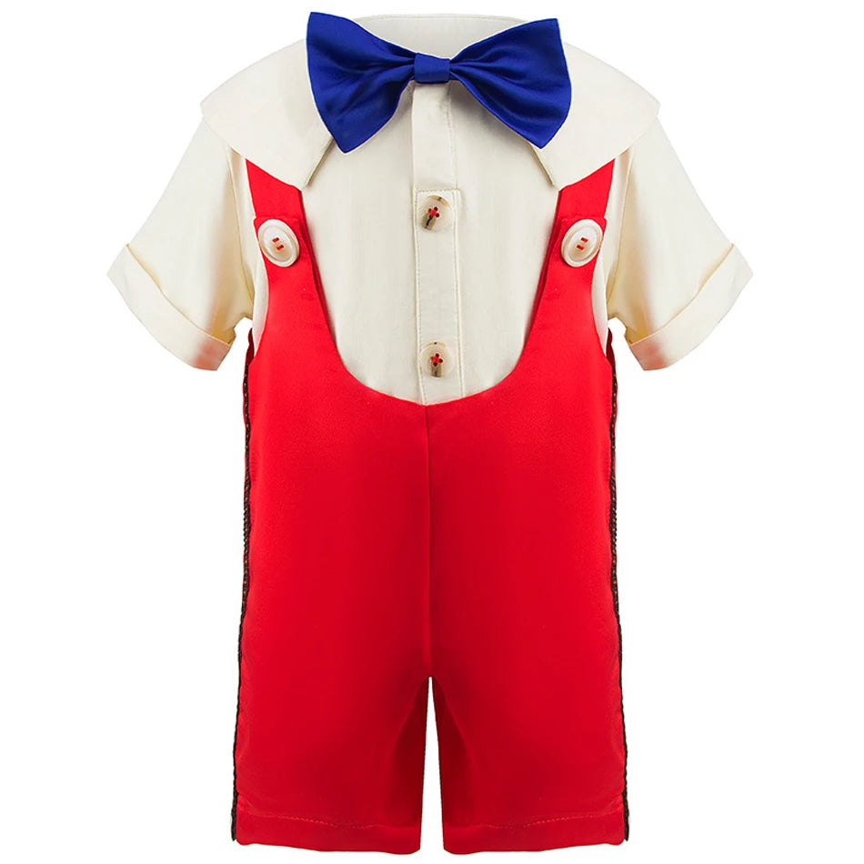 Kids Pinocchio-Inspired Halloween Costume Set