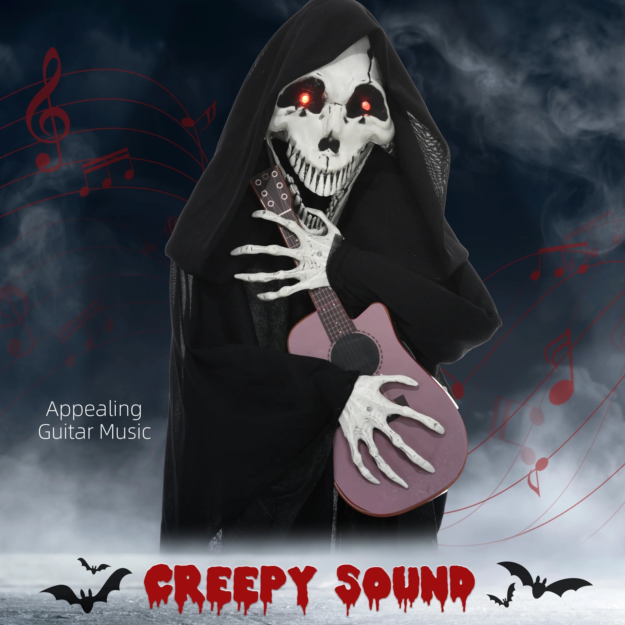 Grim Reaper Halloween Animatronic - product image 4