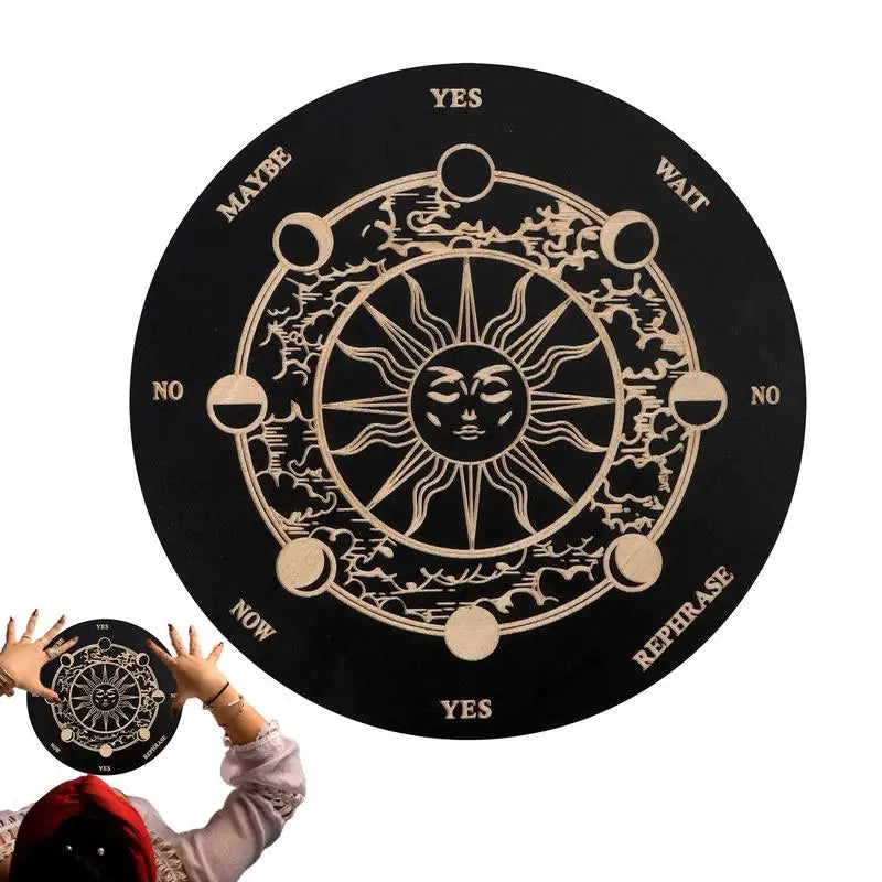 Wooden Star Pendulum Divination Board