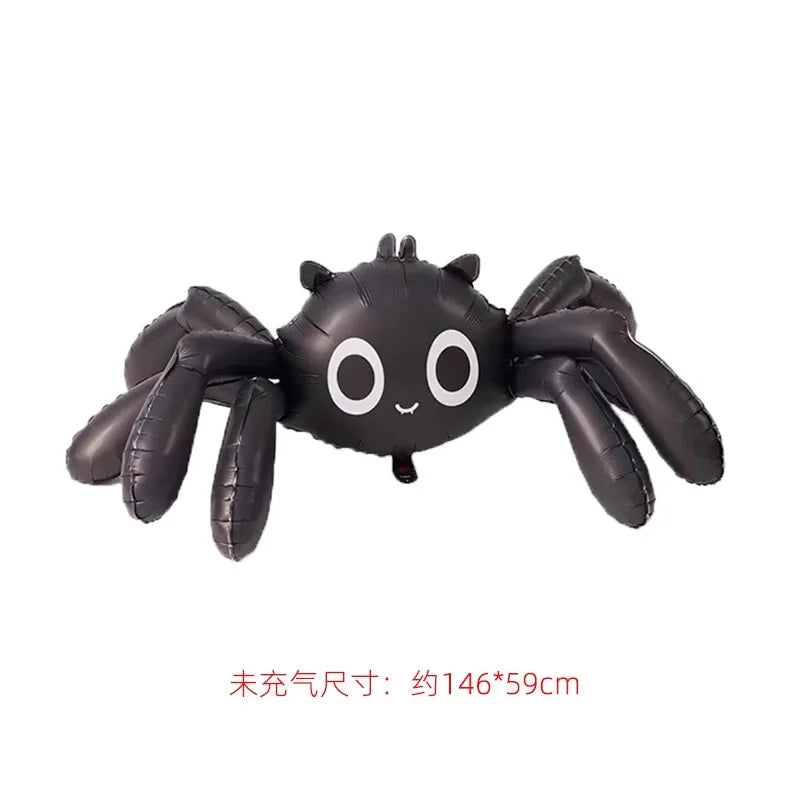 New Halloween Terror Spider Balloon Ghost Festival Party Shopping Mall Event Decoration Home Yard Halloween - product image 13