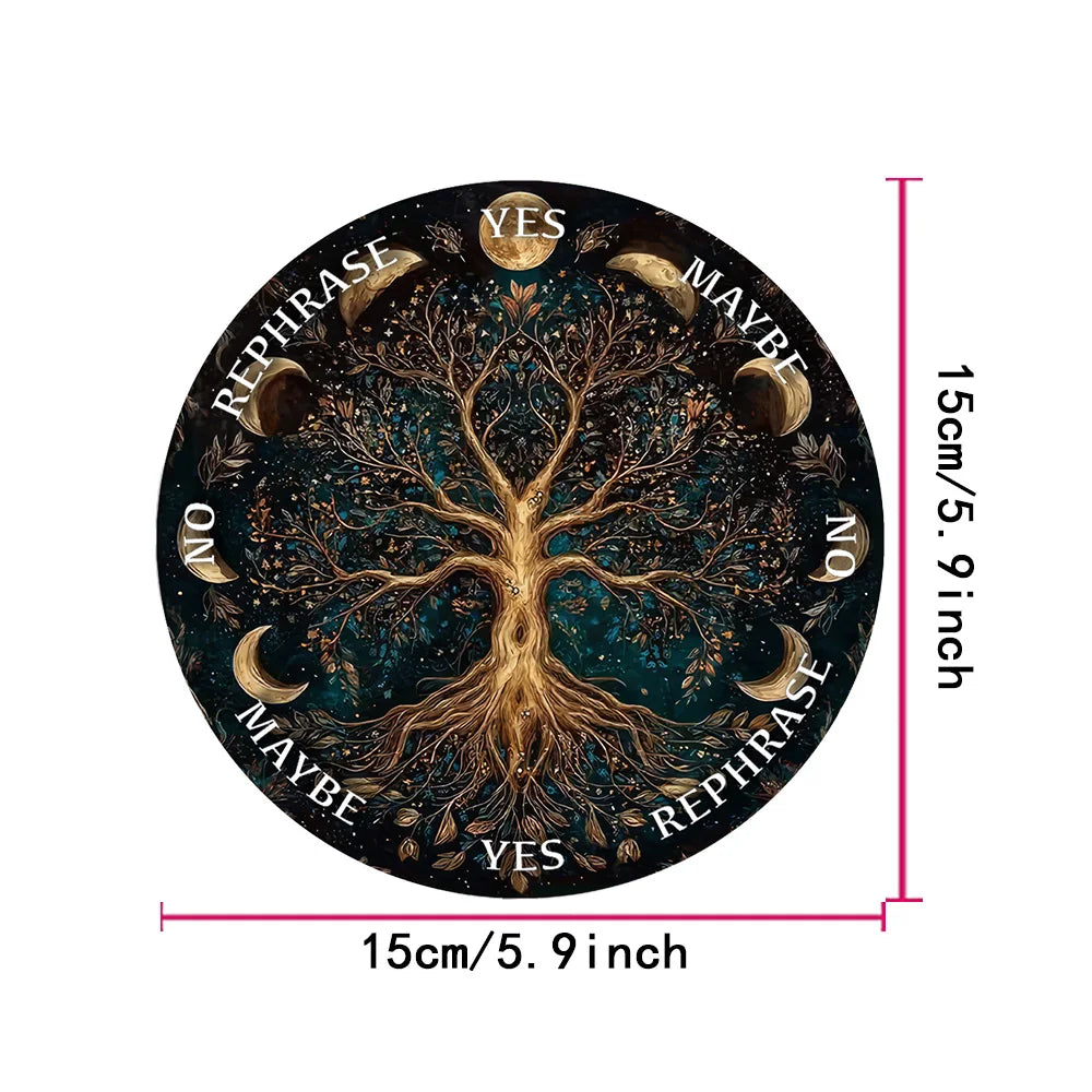 Crystal & Star Astrology Pendulum Divination Mat