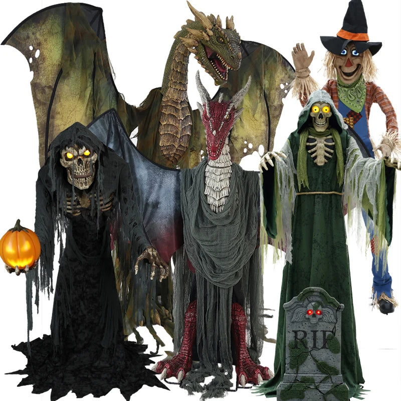 Halloween Haunted House Large Decorative Props Electric Machinery Nightclub Decorations - 1