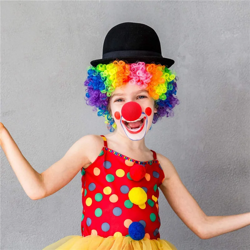 AA81-120 Pieces Red Clown Noses Costume Noses Foam Circus Noses for Halloween Costume - View 2
