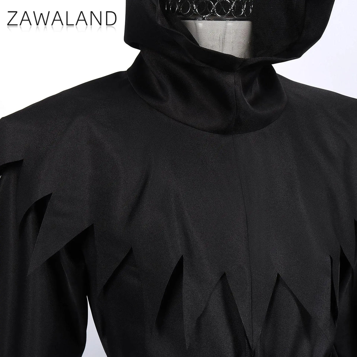 Zawaland Halloween Death Costume Medieval Grim Reaper Robe Gothic Monk Cloak - product image 3