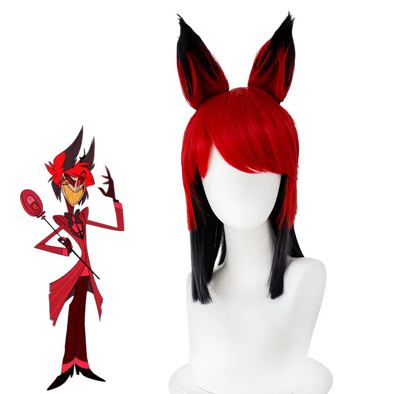 Hazbin Costume Hotel Uniform ALASTOR Costume Adult Men Halloween Uniform Jacket Pants - Costume / One Size