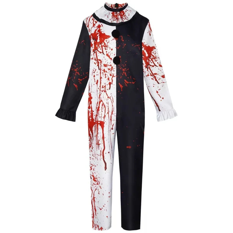 Movie Art The Clown Cosplay Costume Bloody For Men Women Party Terrifier 2 Art The Clown Cosplay Jumpsuit - product image 2