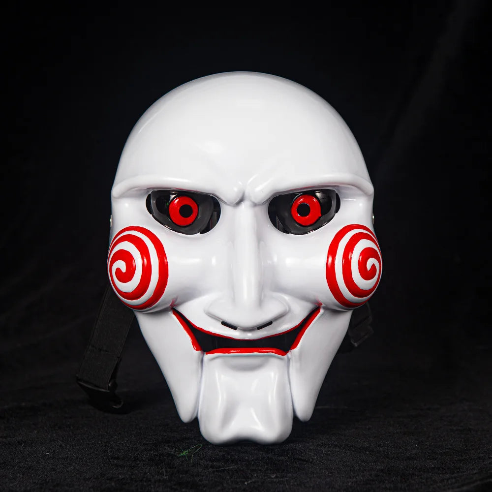 1Piece PVC Masquerade Halloween Saw Chainsaw Killer Theme Mask Super Creepy DIY Gift Mask Nice Quality