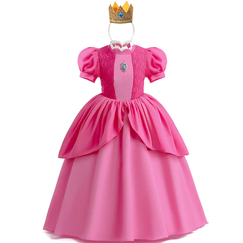 Kids' Pink Video Game Princess Halloween Costume