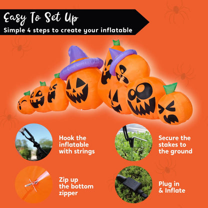 12.5 Ft Witch Halloween Inflatable - product image 6