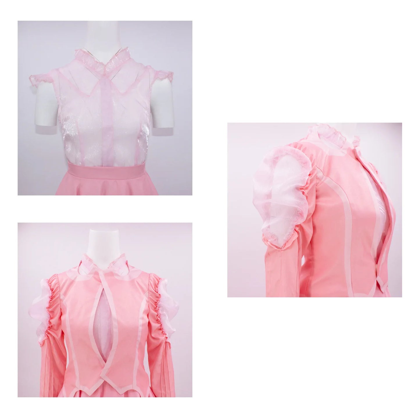 Magical Wicked Witch Actress Glinda cosplay costume set for Halloween witch role-playing stage play - product image 6