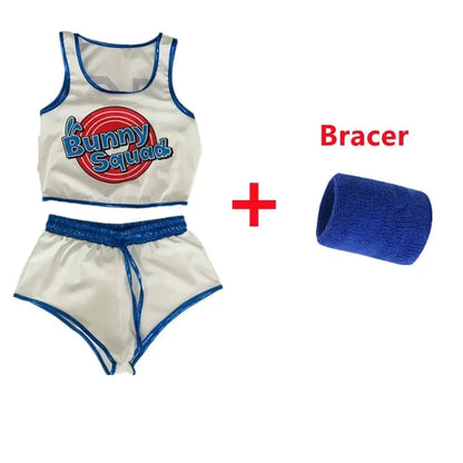 Rabbit Bunny Jam Costumes Space Lola Bunny Rabbit Cosplay Costume Women Halloween Party Clothes Carnival Suit WE7J5D