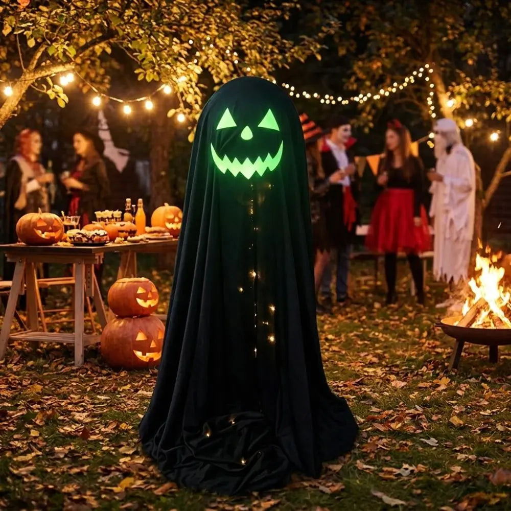 Luminous Halloween Standing Ghost Decor Adjustable Gothic Outdoor Light - up - product image 3