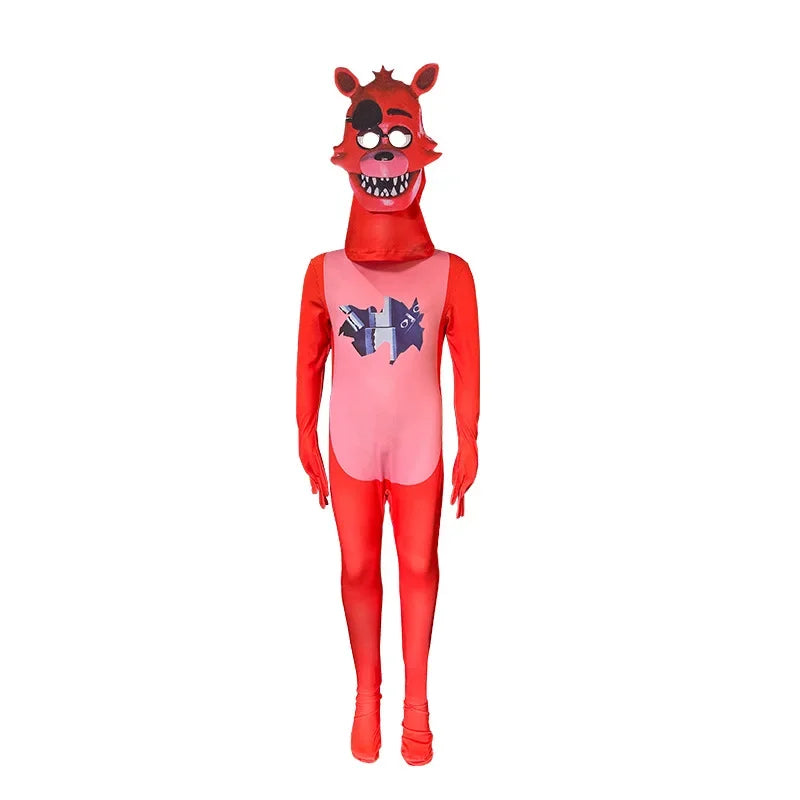 Kids' FNAF-Inspired Halloween Costumes – Freddy & Nightmare Character Designs