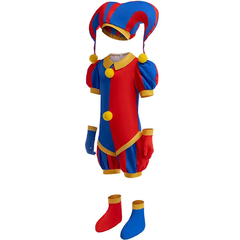 virtual circus Clown Jumpsuit Costume - b1 - product image 2