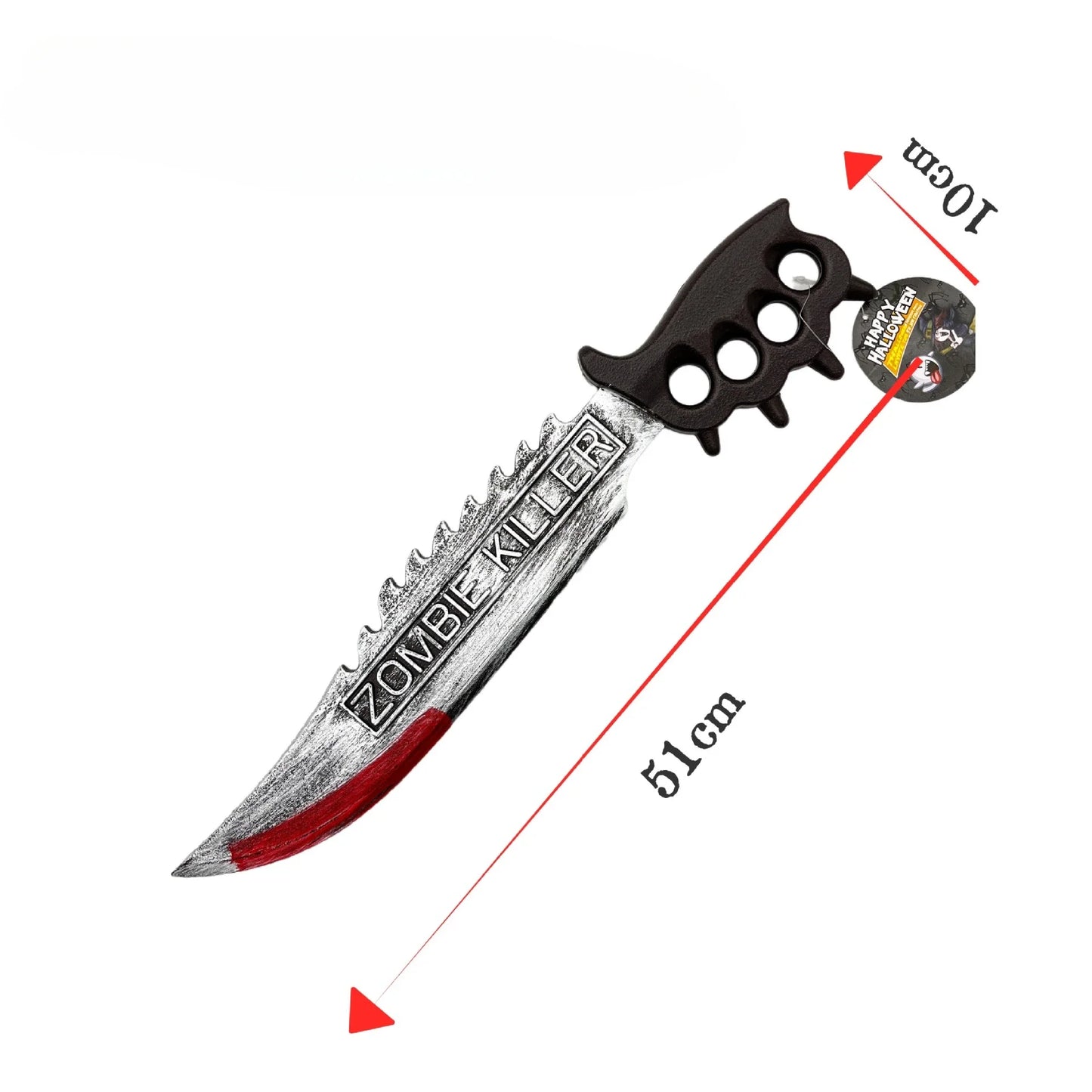 Halloween Realistic Machete Electric Saw Plastic Chainsaw Machete with Blood - product image 7