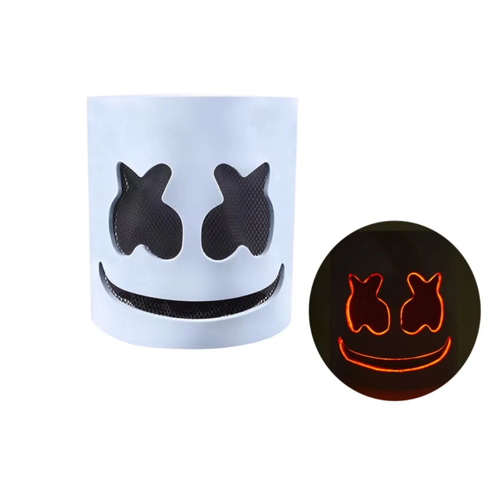 Dj Marshmallow LED Neon Halloween Mask - product image 14