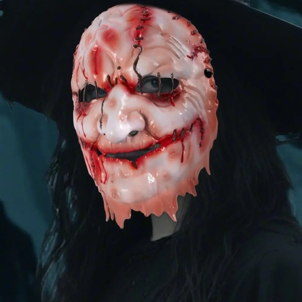 Witch Halloween Mask - Green - product image 3