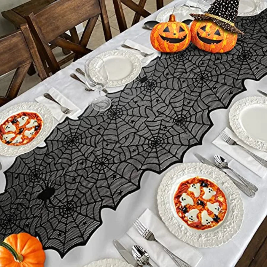 72inch Black Halloween Table Runner - product image 6
