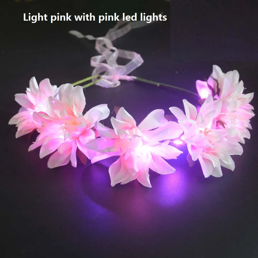 LED Light-Up Tutu Skirt & Fairy Headband Options – Neon Party Costume