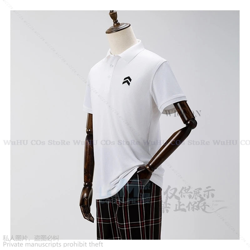 Anime Personaaa 5 Cos Shujin Gakuen Costume Akira Kurusu Men P5 Costume DK School Uniform - only tops / S