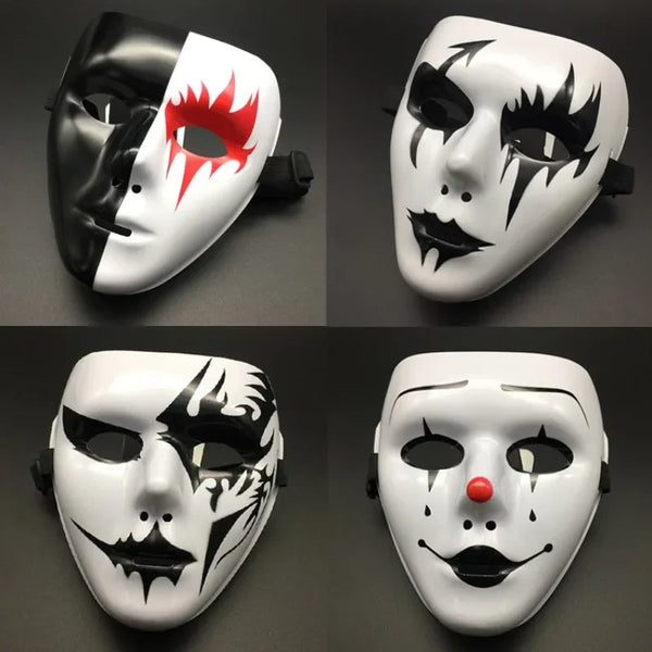 Hand-Painted Full-Face Halloween Masquerade Mask