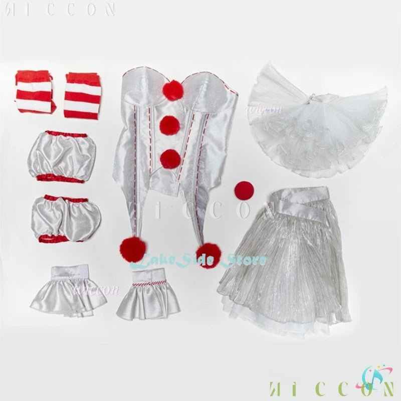 Clown Halloween Costume for Women – Wig