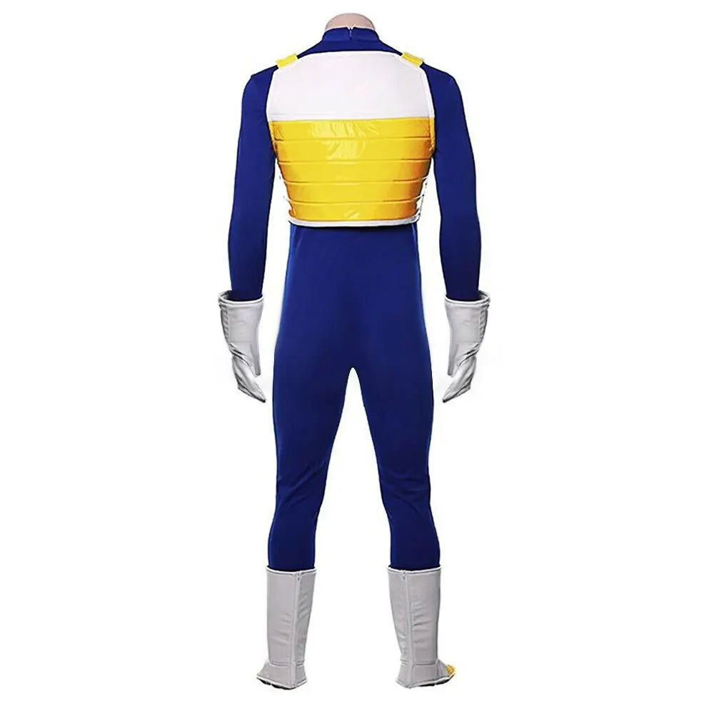 Vegeta Costume Wigs Anime Superhero Costume Adult Men Fantasy Halloween - wig / S