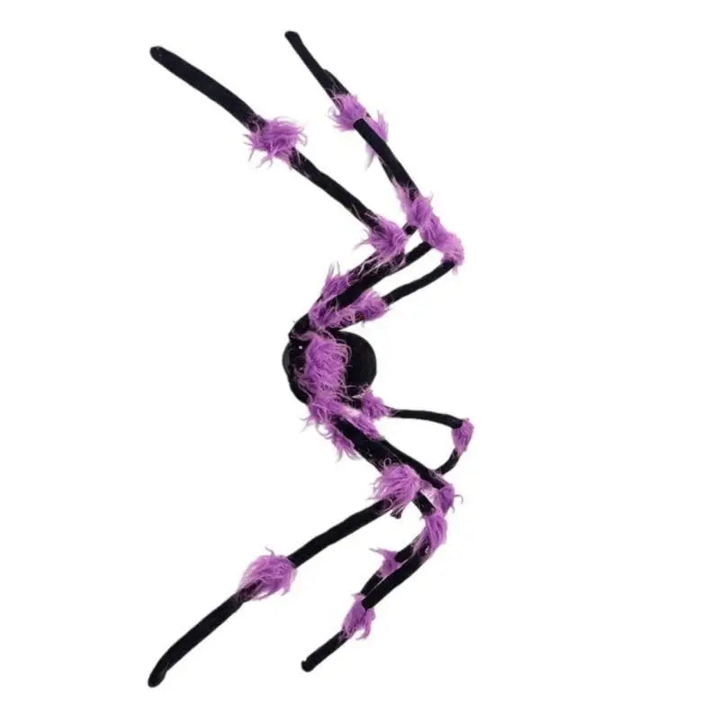 E8BD 51Inch Realistic Plush Arachnid Decoration LED Light and Timer Lighting & Fog - alternate view 2
