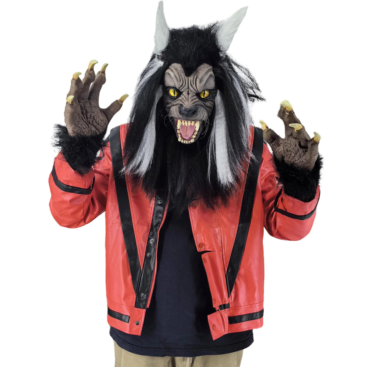 Michael Jackson Thriller-Inspired Werewolf Costume – Adult