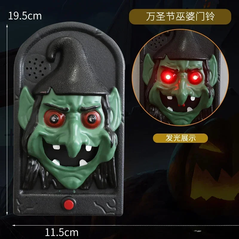 Halloween Doorbell Haunted House Doorbell Scary Halloween Decoration with - product image 7